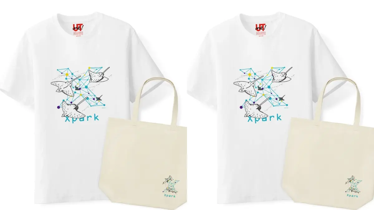 穿UNIQLO免費逛Xpark拍網美照！台灣獨創「T恤入場券」掃QRCode一秒爽玩水族館
