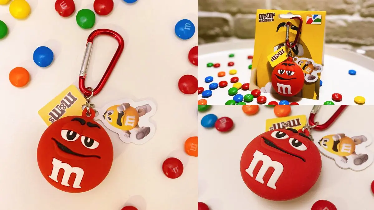 童年必吃!最新「M&M’s巧克力造型悠遊卡」,2大超商限定開賣