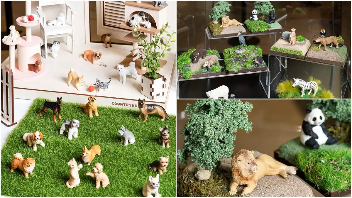 衝三創打卡！巨大「胖虎」坐鎮超萌動物IP展，還有一日店長麻吉貓