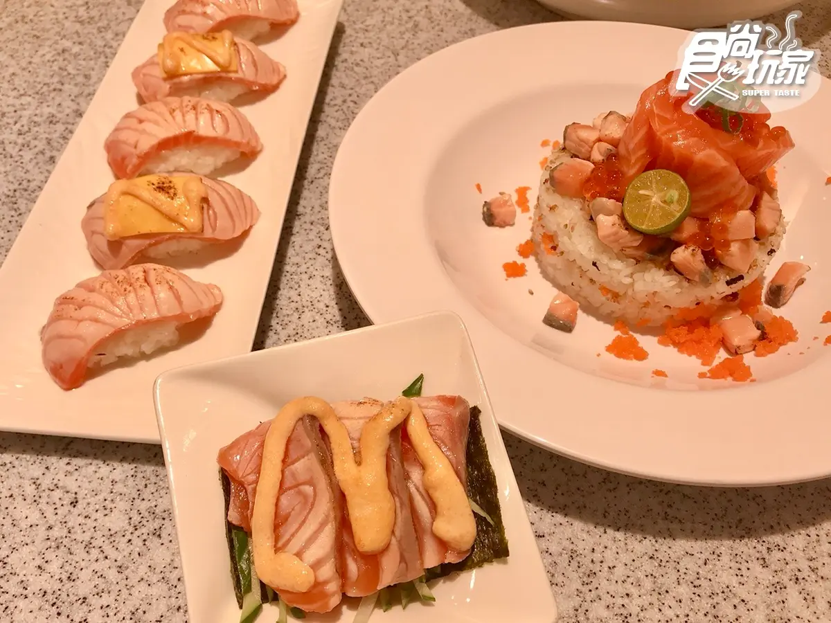 超澎派「鮭魚蛋糕」這裡有！隱藏版「炙燒鮭魚盛」49元就能加購吃