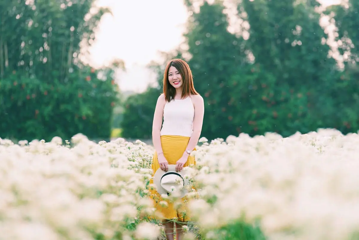 美拍浪漫純白「九月雪」韭菜花海！大溪二日遊提案，找超美味無名炸雞、賣漢堡的消防車