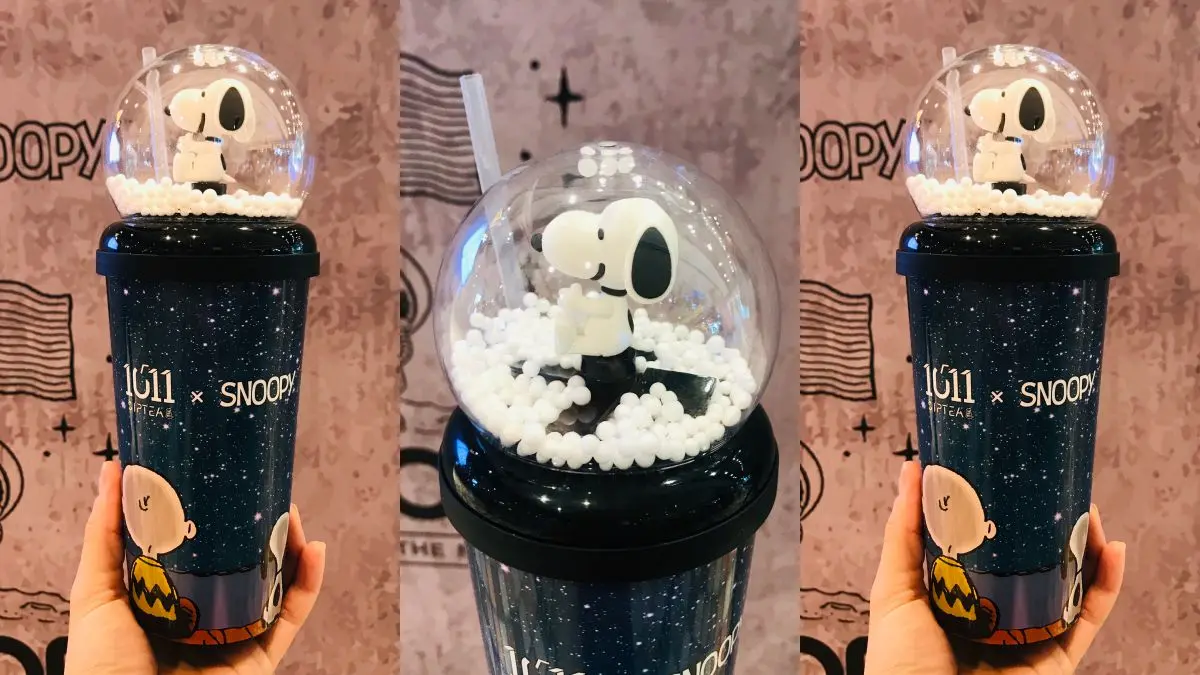 奴才們先搶「史努比迷你飲水機」！「1011·SIP TEA」再推5款獨家阿比周邊