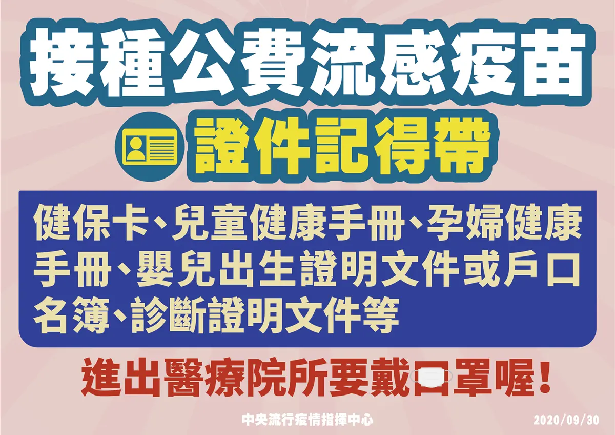 今天開打！「公費流感疫苗」這11族群可免費接種，預約院所一次看