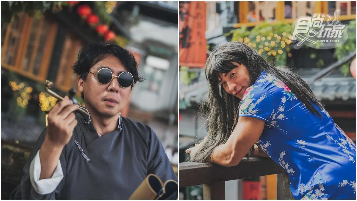 《瘋狂總部》扮古人穿梭九份老街,梁赫群見女裝夢多驚呼:「鬼門不是關了嗎?」