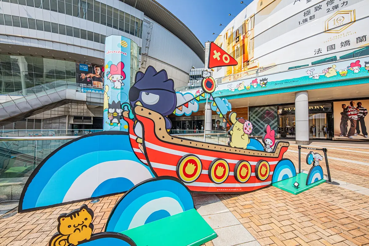 快衝這裡！全台唯一「三麗鷗奇幻樂園」登場，10公尺高美樂蒂+布丁狗溜滑梯一次打卡