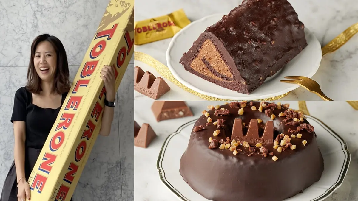 超狂125公分「巨型巧克力」抱回家！全台獨家TOBLERONE甜點，全聯這天開賣