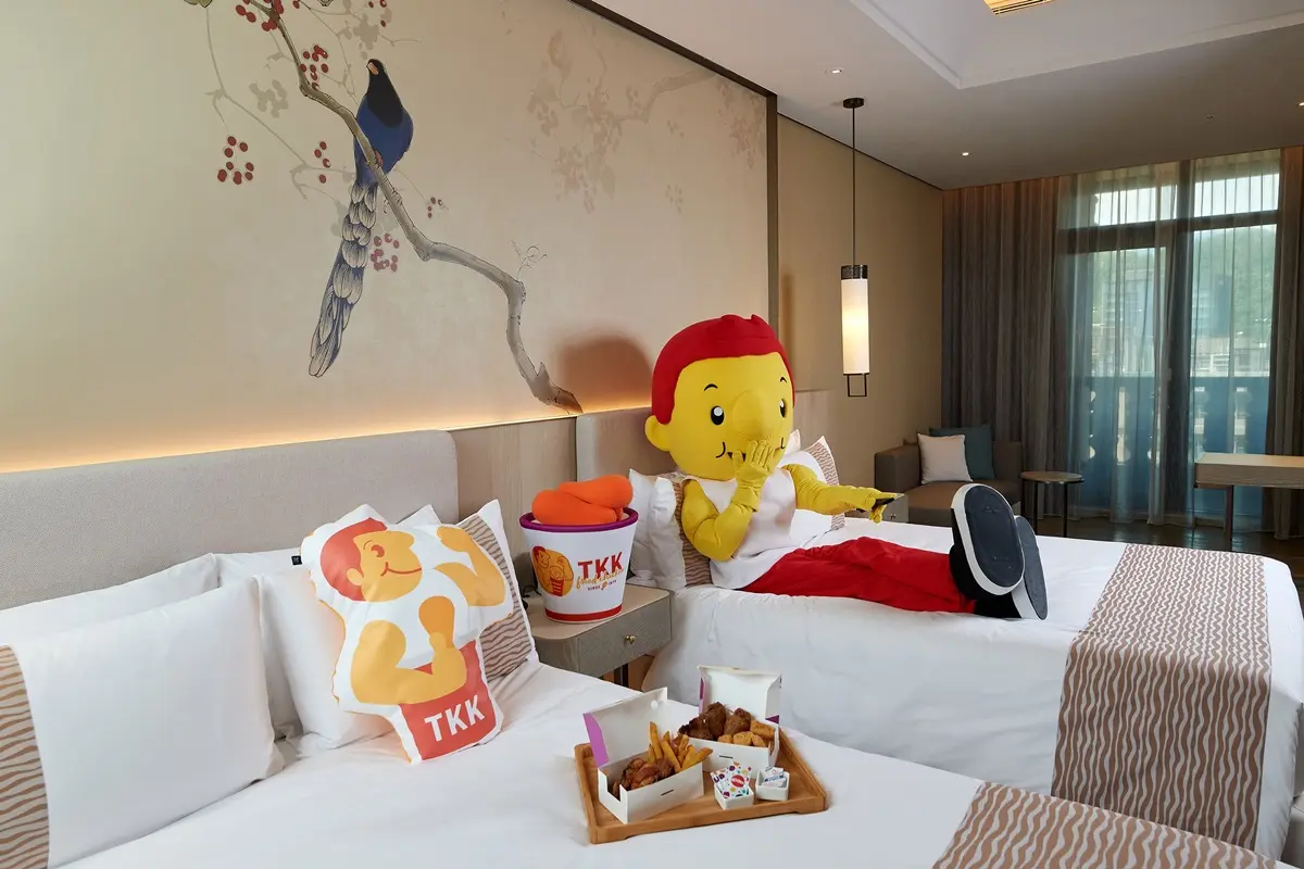 全台唯一「頂呱呱房型」這裡住!房內爽吃炸雞餐,還有2次吃到飽、頂呱呱Buffet 全台唯一「頂呱呱房型」這裡住!房內爽吃炸雞餐,還有2次吃到飽、頂呱呱Buffet