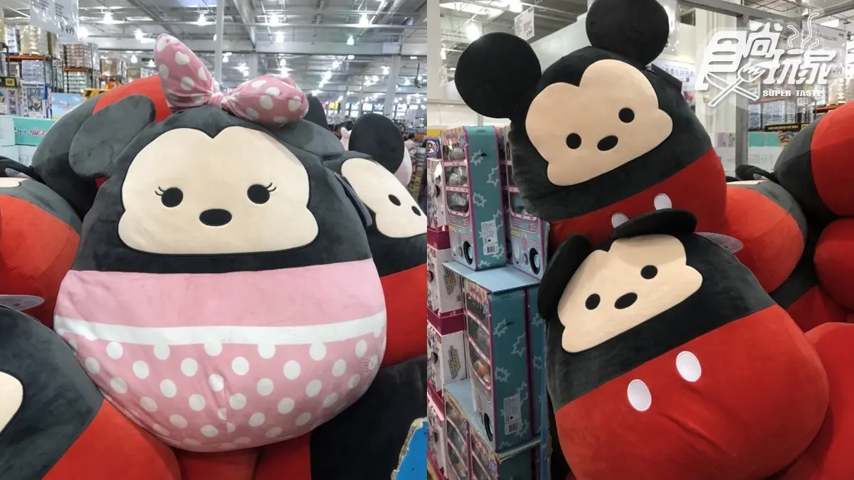 快衝好市多!超萌20吋「TSUM TSUM米奇米妮」650元有找,迪士尼粉快去扛
