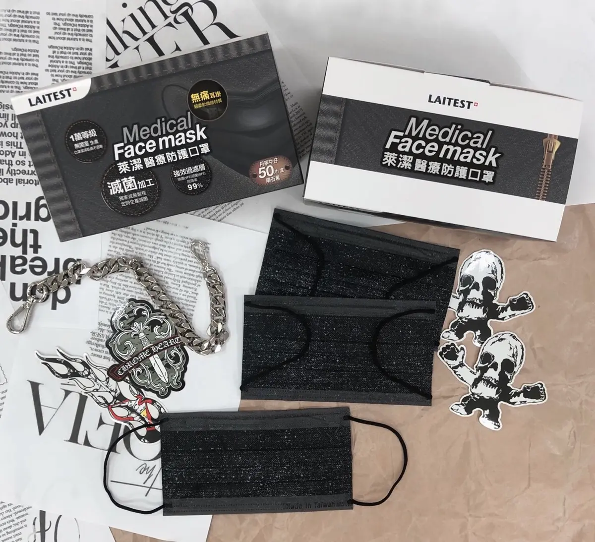 口罩2大通路開賣!帥氣「牛仔隕石黑」萊爾富這天預購,OKmart也推2款口罩抗疫 口罩2大通路開賣!帥氣「牛仔隕石黑」萊爾富這天預購,OKmart也推2款口罩抗疫