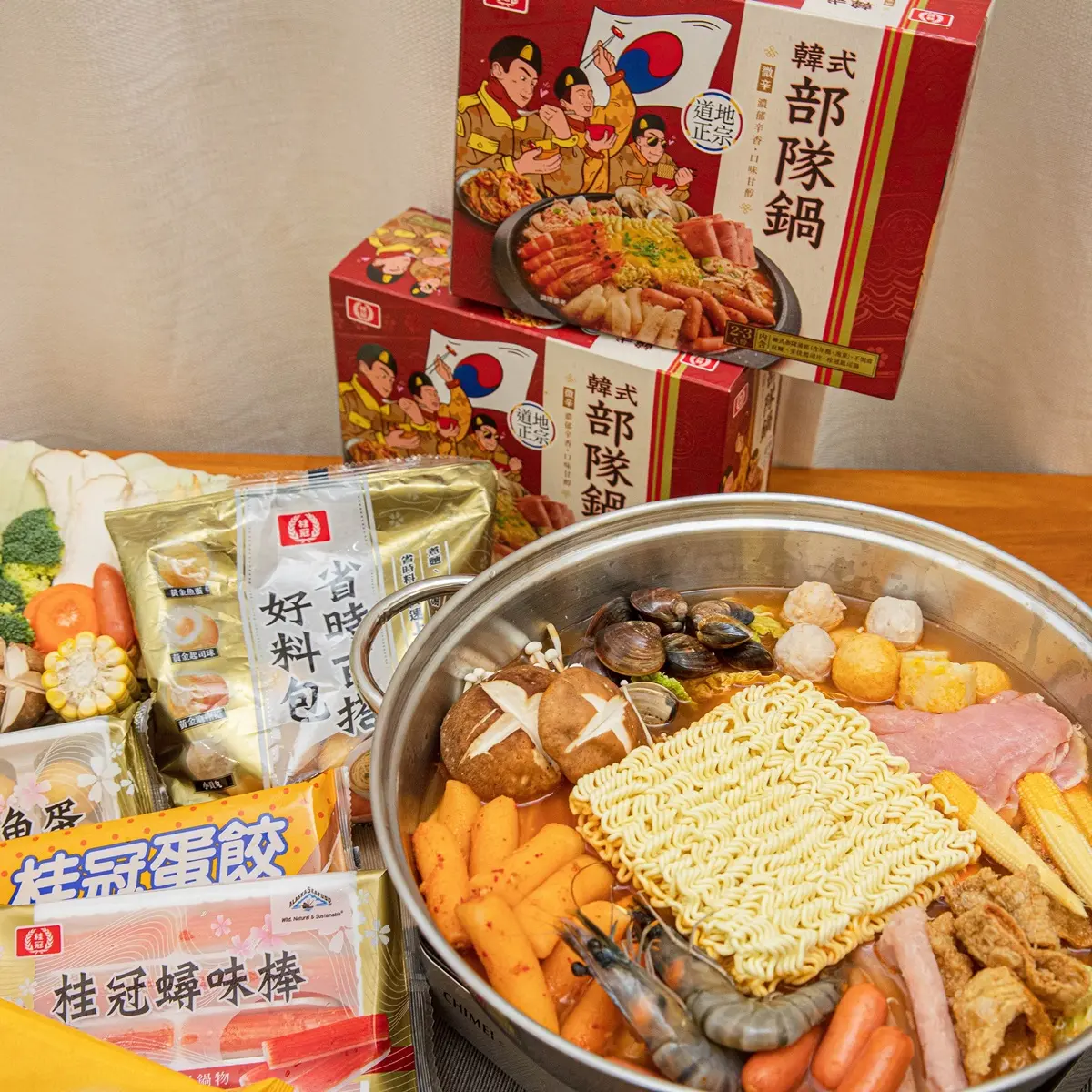 在家就能「偽出國」！桂冠新品「四國湯底火鍋組」，日式牛奶鍋、叻沙鍋、部隊鍋都有