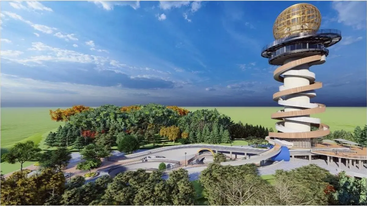 南投「天空之星」來了!雙螺旋梯景觀塔曝光,還可360度賞中彰投美景