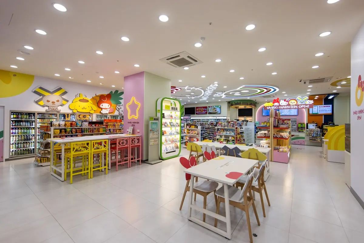 Kitty粉快衝!7-11「OPEN!x三麗鷗」首間粉色X-STORE在台中,31款限定周邊買爆 Kitty粉快衝!7-11「OPEN!x三麗鷗」首間粉色X-STORE在台中,31款限定周邊買爆