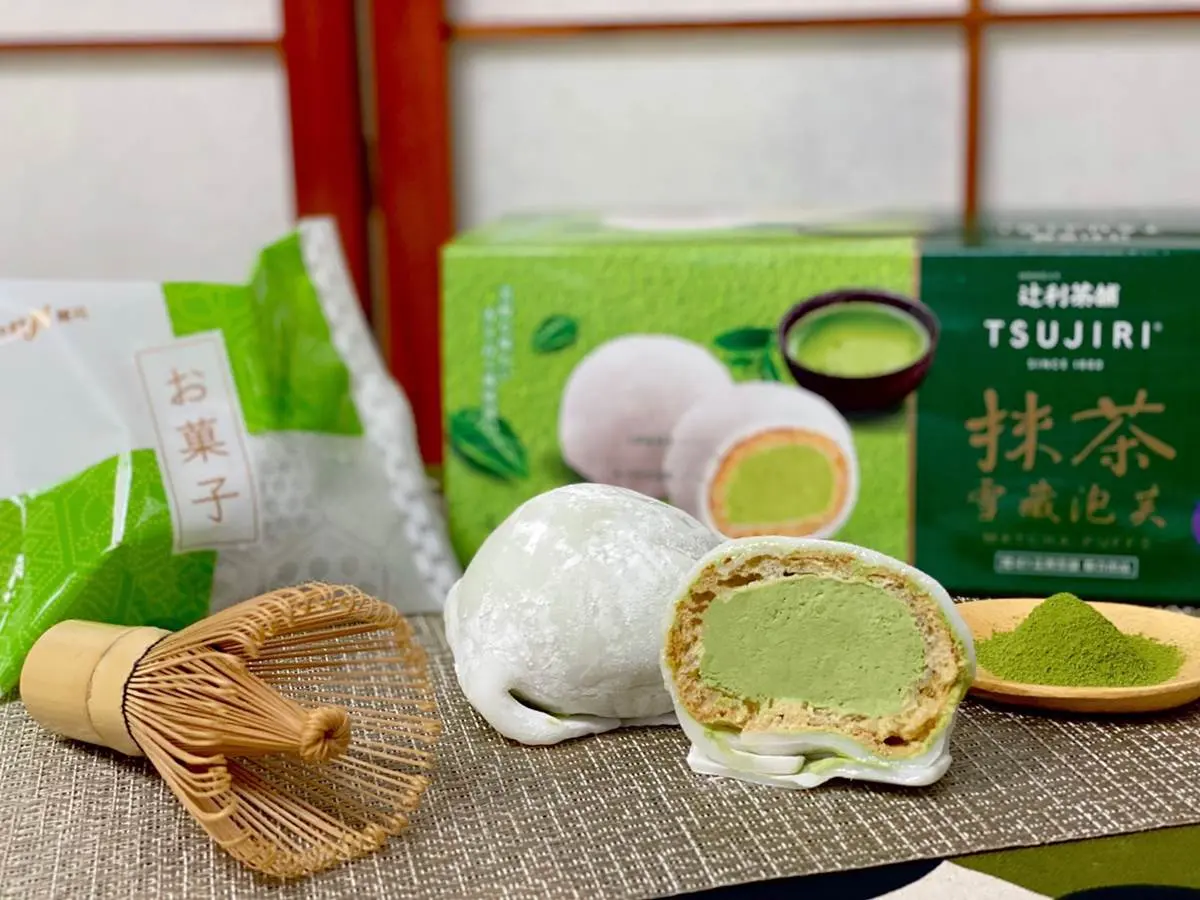抹茶人快囤貨！辻利x健司最狂「抹茶雪藏泡芙」3層滋味一口吃，加碼再抽溫泉住宿券