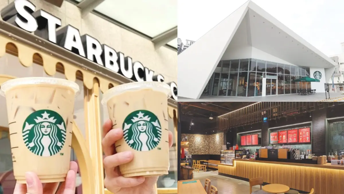 連續7天有免費「買一送一券」！星巴克3大新門市踩點，純白森林、工業倉庫風都有
