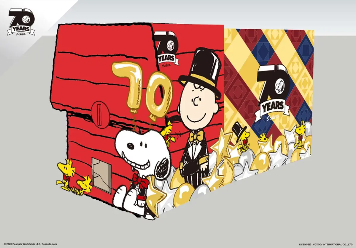 這次要跟上！「史努比70週年最終巡迴展」首度打造220公分鑽石切面史努比，加喝胡士托奶蓋飲料
