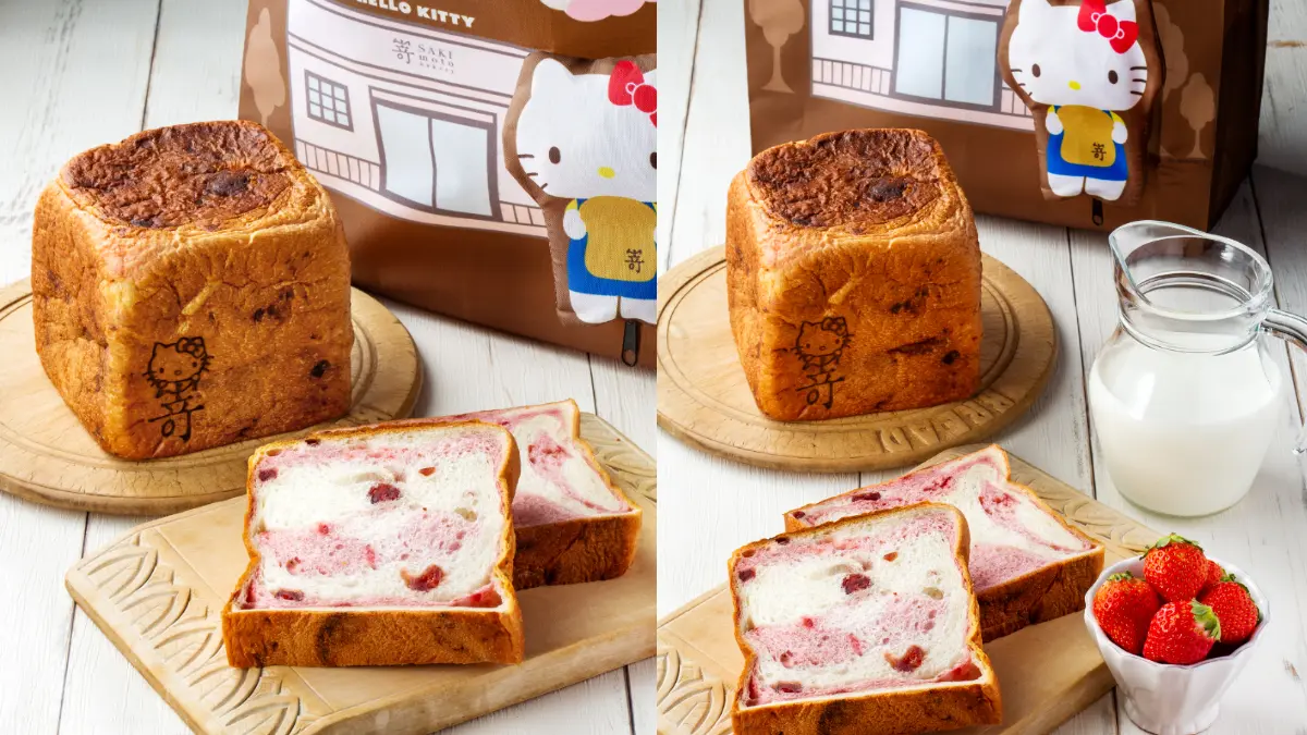 Kitty控開吃!Hello Kitty「極莓果生吐司」臺灣這天開放預購,超可愛環保袋免費送