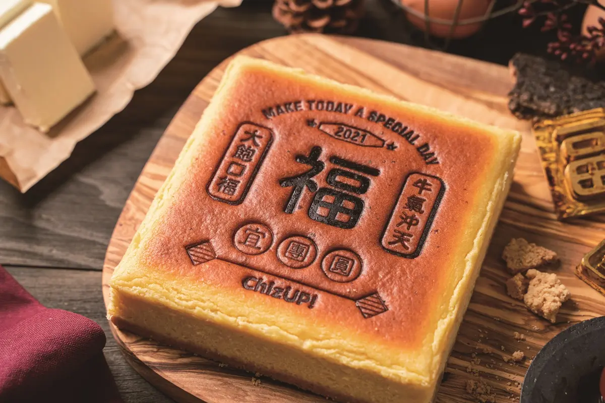 芋泥控凍末條！ChizUP!春節限定「福Chiz字曆蛋糕」，「甘濃小芋宙起司」40%全是芋泥