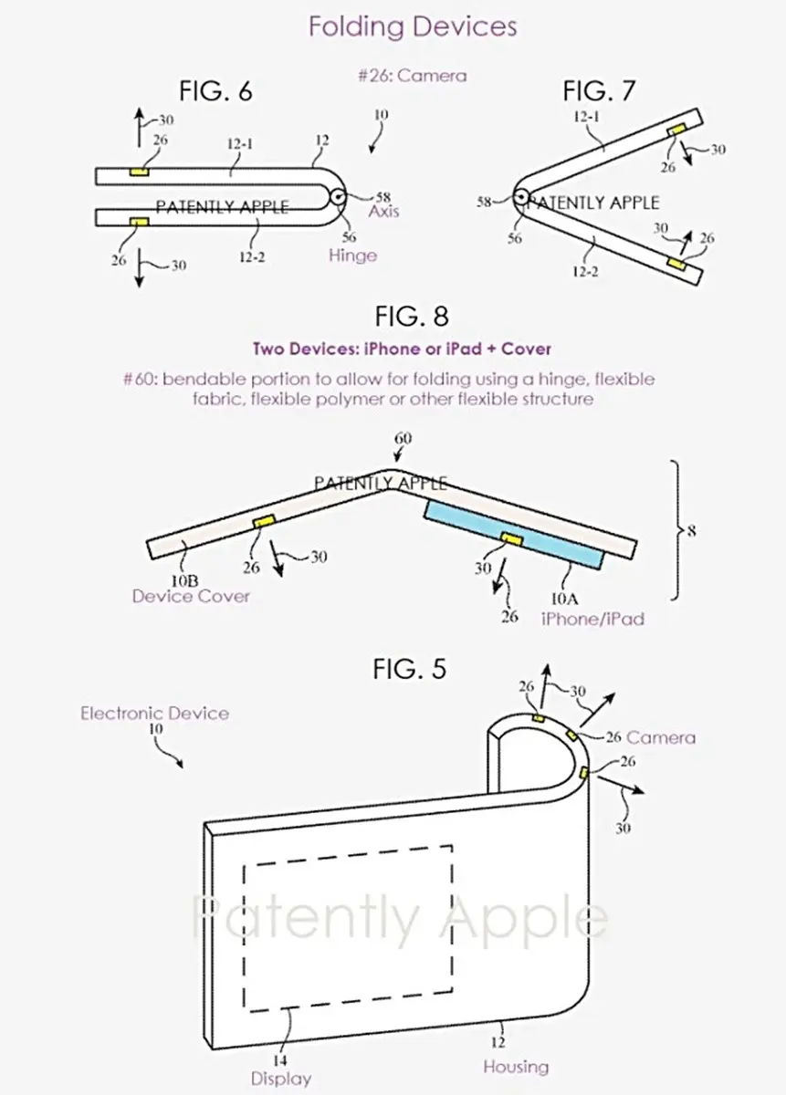 果粉尖叫!超狂「3D折疊iPhone」將出現,手機「上下兩端」都有相機可拍廣角 果粉尖叫!超狂「3D折疊iPhone」將出現,手機「上下兩端」都有相機可拍廣角