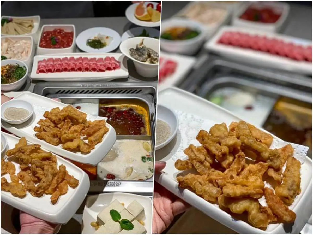 台南超有哏火鍋!四宮格湯底煮四川酥肉、豬腦花,還能看撈麵秀、變臉秀 台南超有哏火鍋!四宮格湯底煮四川酥肉、豬腦花,還能看撈麵秀、變臉秀