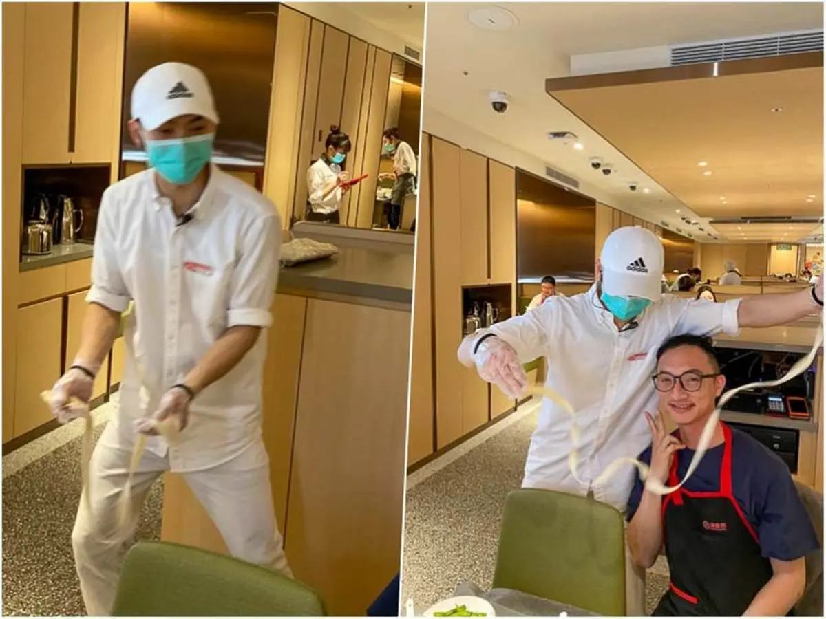 台南超有哏火鍋!四宮格湯底煮四川酥肉、豬腦花,還能看撈麵秀、變臉秀 台南超有哏火鍋!四宮格湯底煮四川酥肉、豬腦花,還能看撈麵秀、變臉秀