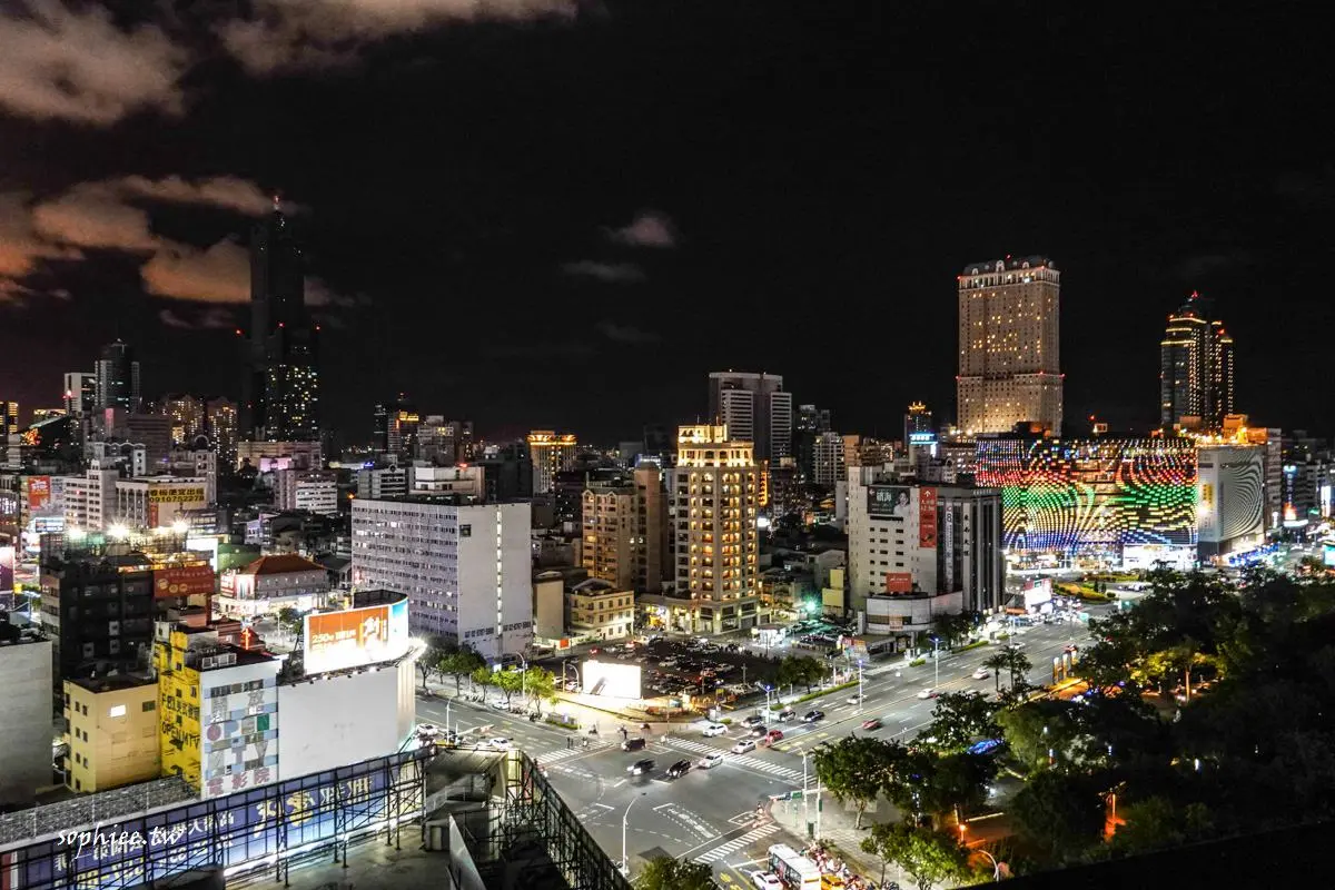 網美必住！高雄景觀飯店不出門就能打卡中央公園，高空酒吧絕美夜景讓你1秒飛曼谷