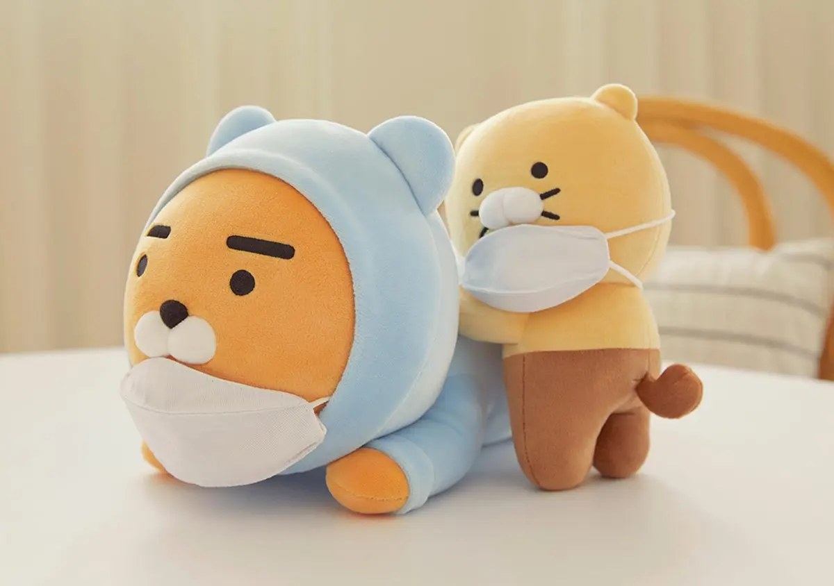 持這個直接「3折」！KAKAO FRIENDS快閃到高雄漢神，先搶戴口罩的萊恩、春植