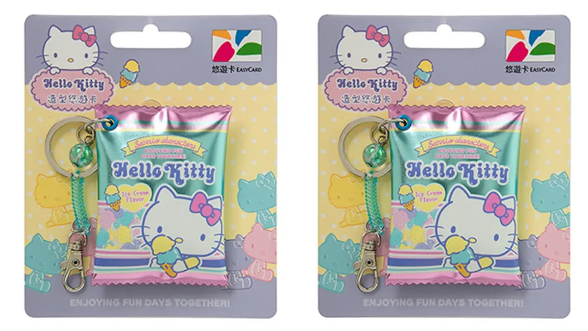 三麗鷗粉絲先筆記！悠遊卡推5款「軟糖造型卡」，HELLO KITTY、美樂蒂、布丁狗通通有