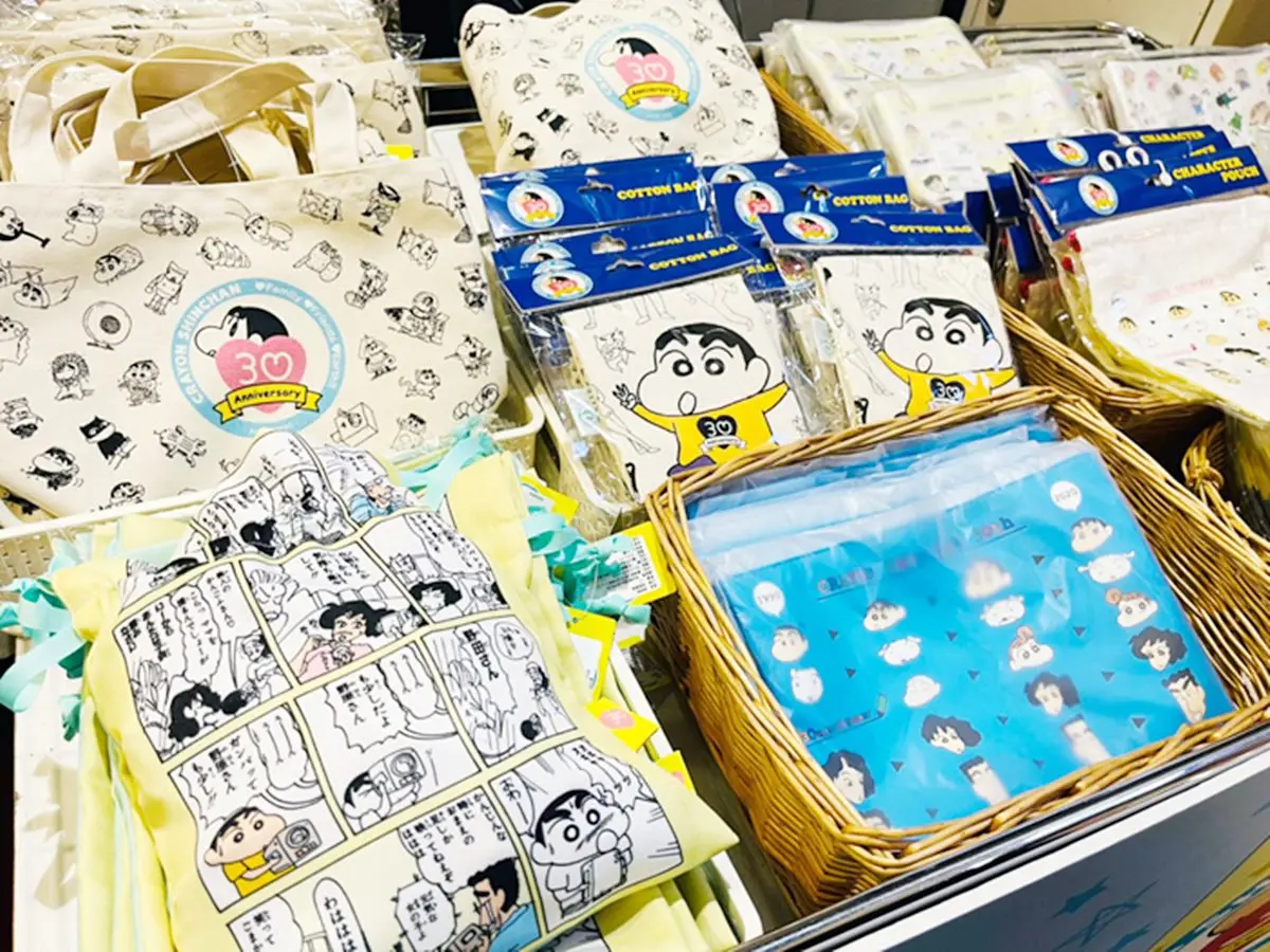 蠟筆小新迷出發了！限時14天「30週年快閃店」獨家賣小新雙葉幼稚園咬線器、300項周邊