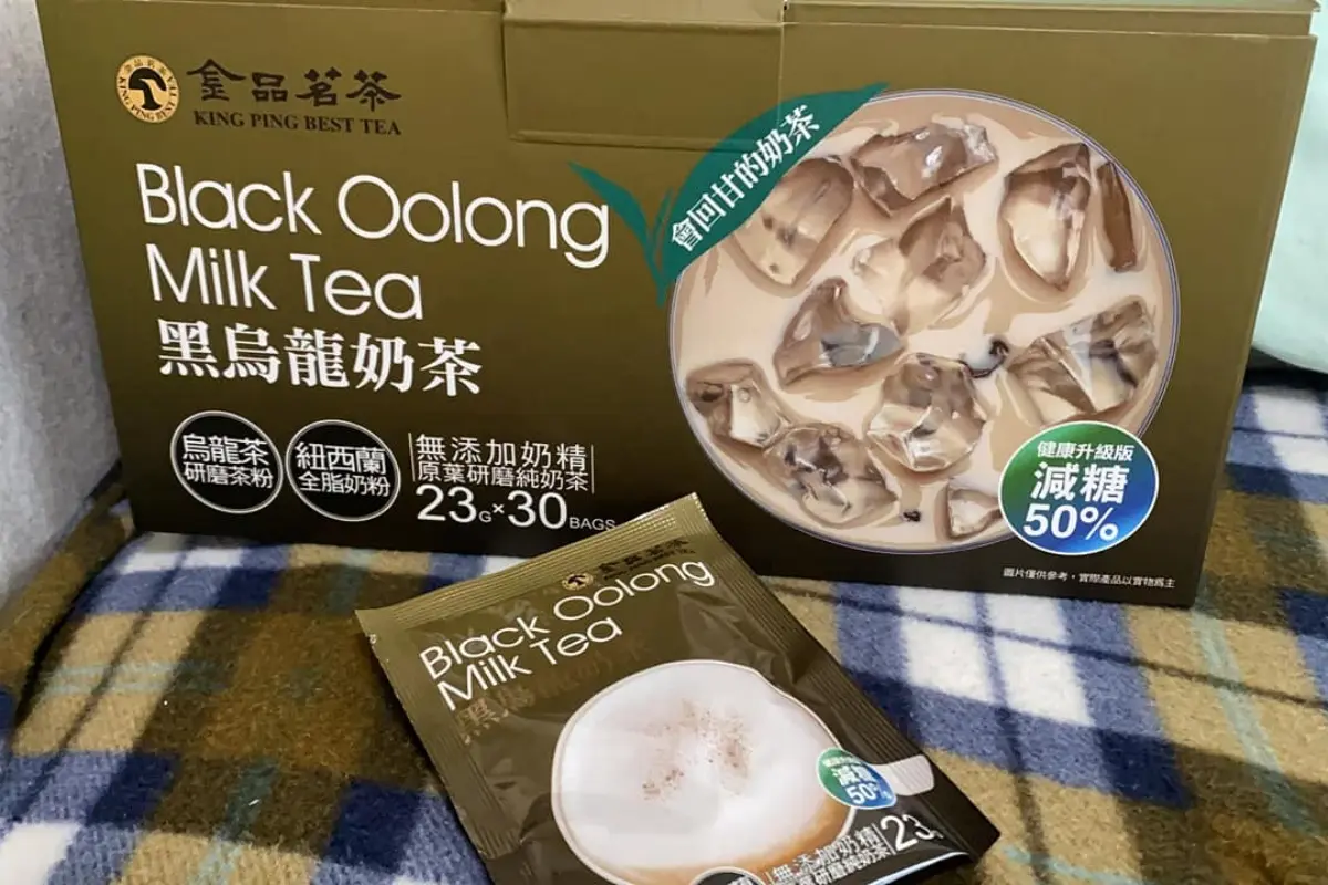 手搖控快衝好市多！「黑烏龍奶茶」減糖＋無奶精一包只要8元，紅烏龍、金烏龍必喝