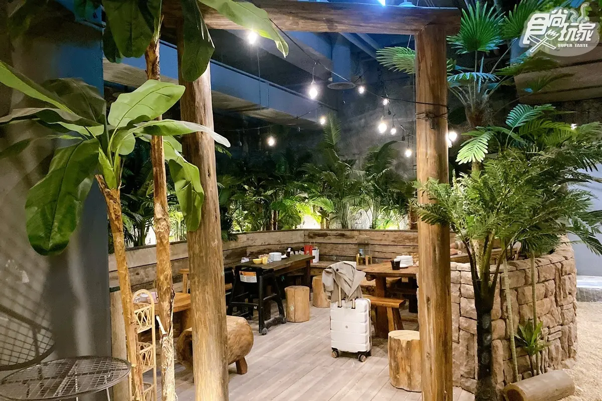 【新開店】絕美峇里島系咖啡廳！純白沙灘、仙人掌夢幻爆棚，浮誇系小熊軟糖調酒必點