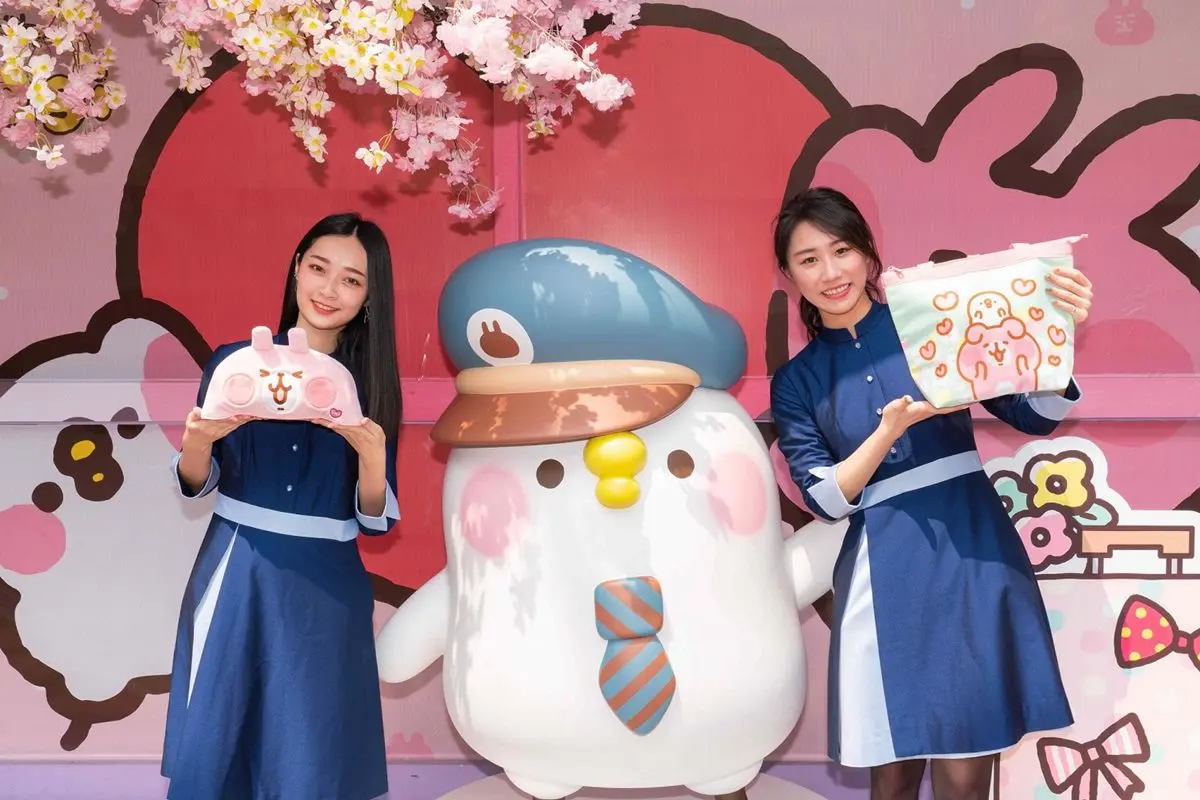 免費拍5公尺粉紅兔兔、P助！環球百貨最新「卡娜赫拉的小動物」來店禮，先收隨身風扇