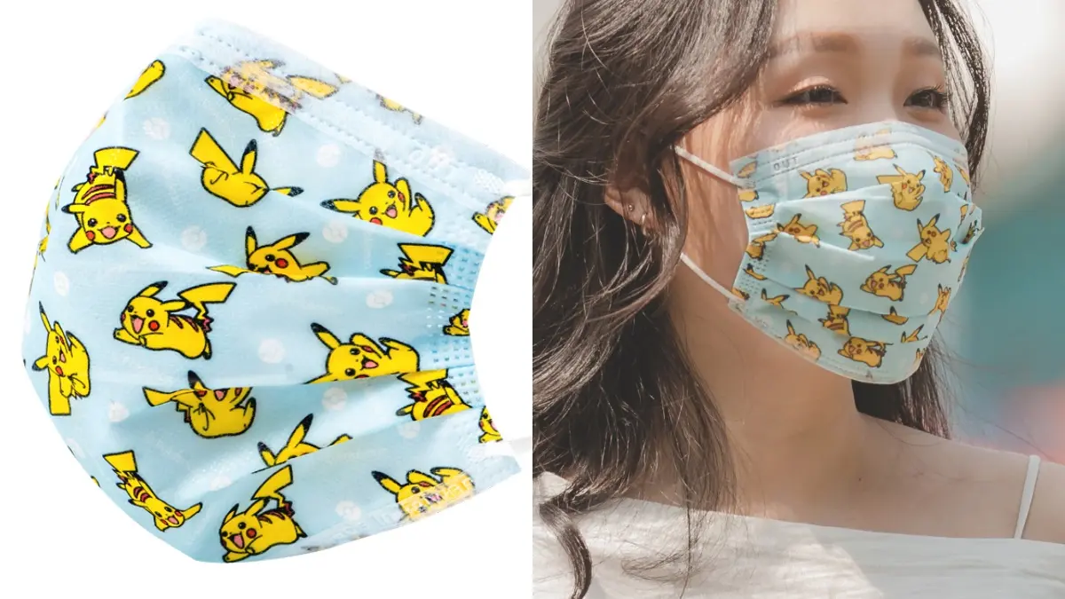 滿版皮卡、漫畫集合款收服你！「寶可夢第二波口罩」來了，7-11這天起獨家預購