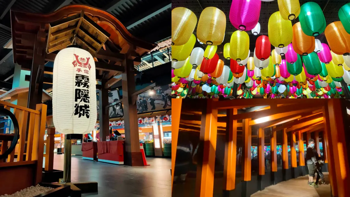 一秒穿越江戶時代!桃園夯爆1000坪「手信霧隱城」,千本鳥居步道、七彩燈籠海必拍