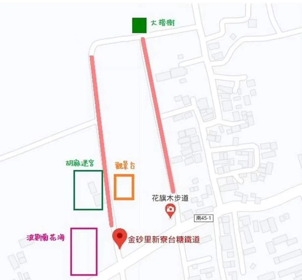台南夢幻粉紅步道!成排花旗木+鐵道超美拍,還能順遊胡麻迷宮、波斯菊花田 台南夢幻粉紅步道!成排花旗木+鐵道超美拍,還能順遊胡麻迷宮、波斯菊花田