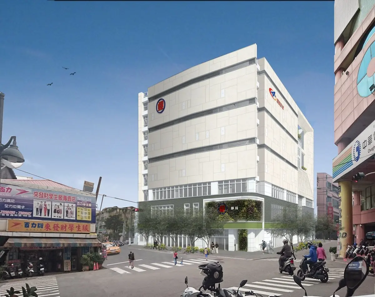 彰化新商場這時完工！國賓影城接手老郵局打造「複合式影城商場」，6層樓超過3000坪