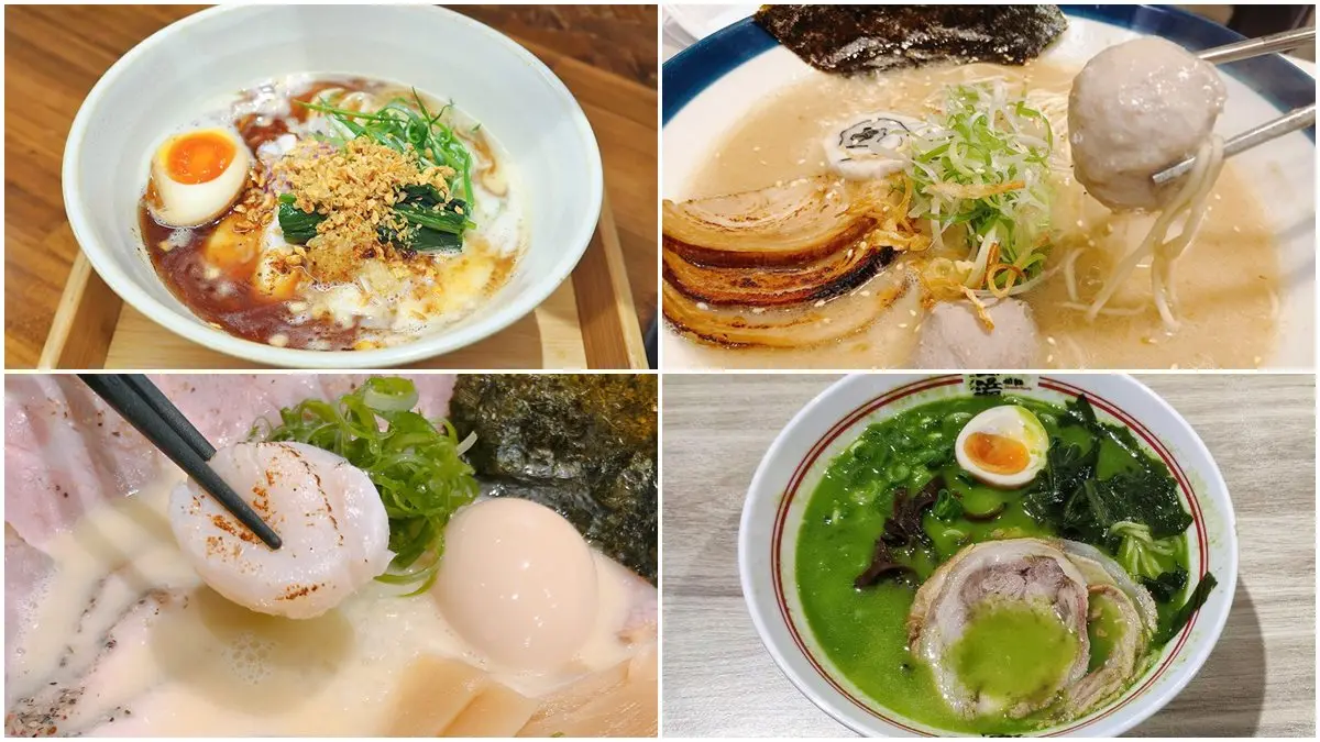 超有哏！新北６家特殊口味拉麵：義式青醬湯、A5和牛貢丸、酒香焦蒜雞
