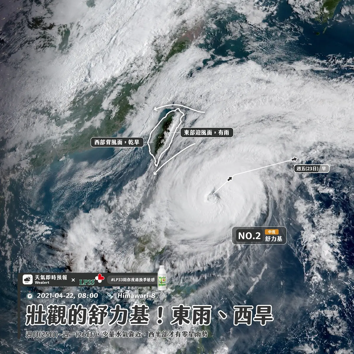 雨終於來了！這３縣市大雨特報，舒力基颱風「東雨、西旱」水庫仍吃緊