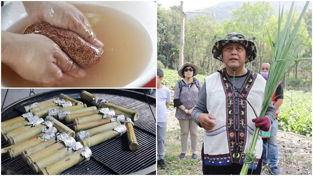 高雄那瑪夏親子遊!原住民「部落渡假村」體驗竹筒飯、愛玉DIY,還能放鬆雙腳泡野溪
