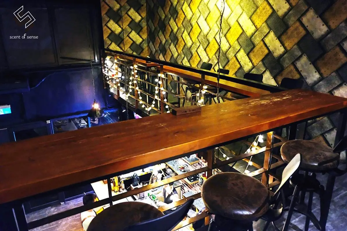 水水來Chill！中山區３家網美系酒吧：水族箱吧檯、復古「當鋪」、美式仿舊磚牆