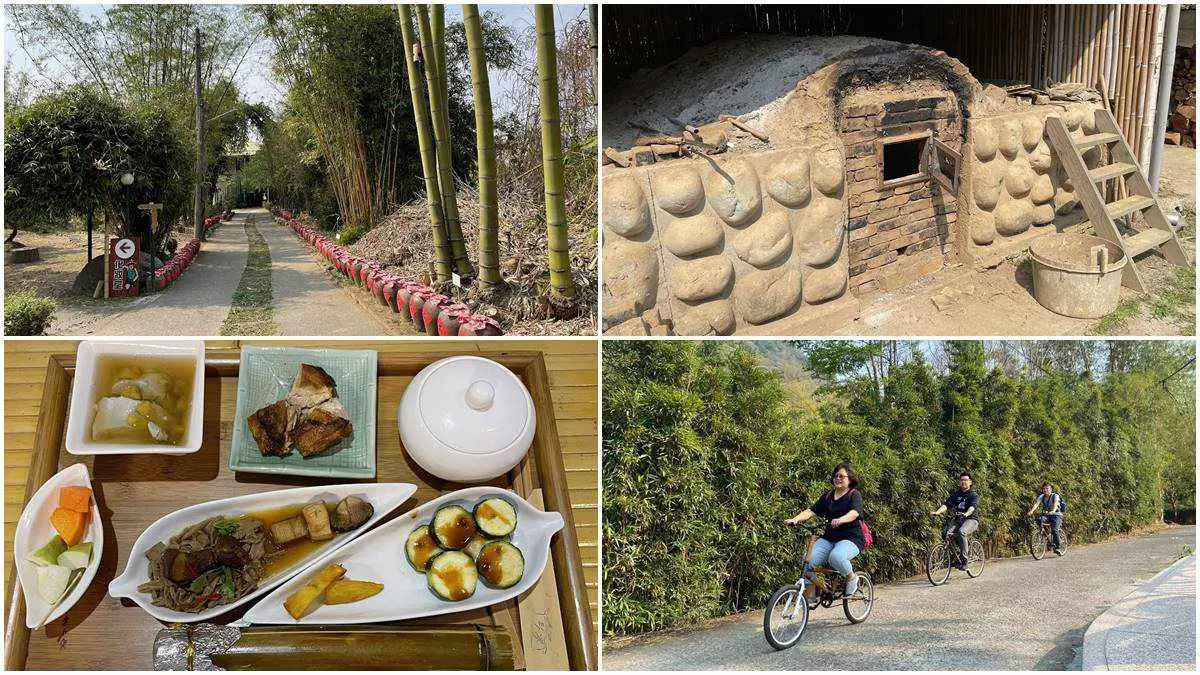 騎竹鐵馬、嗑竹筒飯套餐！來南投民宿住一晚能賞120種竹，連地板都飄竹蓆香