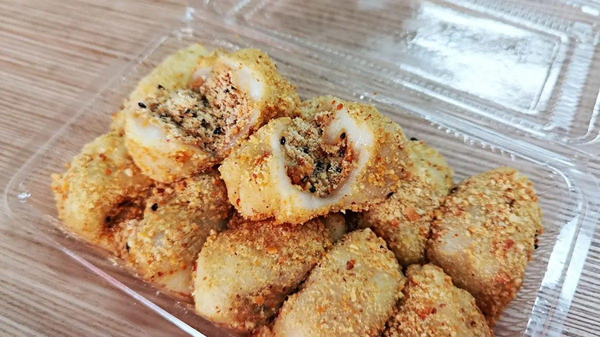 【食尚首播】草屯人認證４家超欠吃麻糬：芋泥花生雙餡、XO辣干貝口味、自家手炒內餡