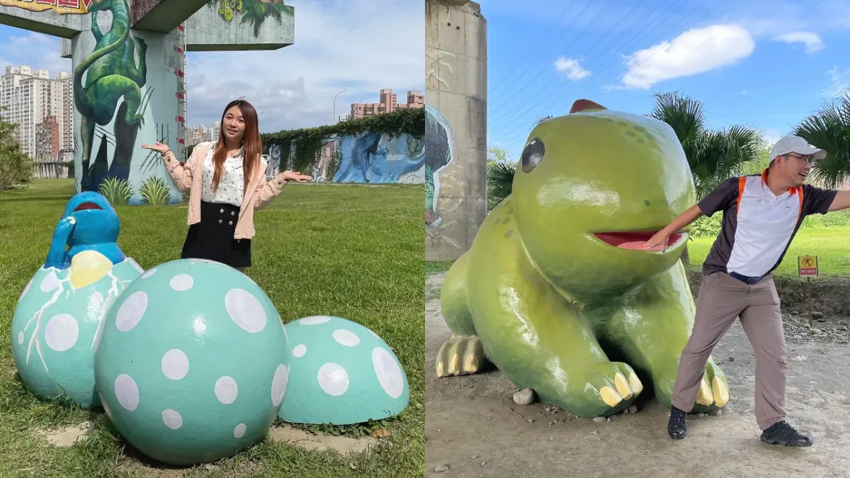 新北最萌「小型侏羅紀公園」翻新了!「恐龍園區」換上粉嫩馬卡龍色,3D彩繪牆也復活 新北最萌「小型侏羅紀公園」翻新了!「恐龍園區」換上粉嫩馬卡龍色,3D彩繪牆也復活
