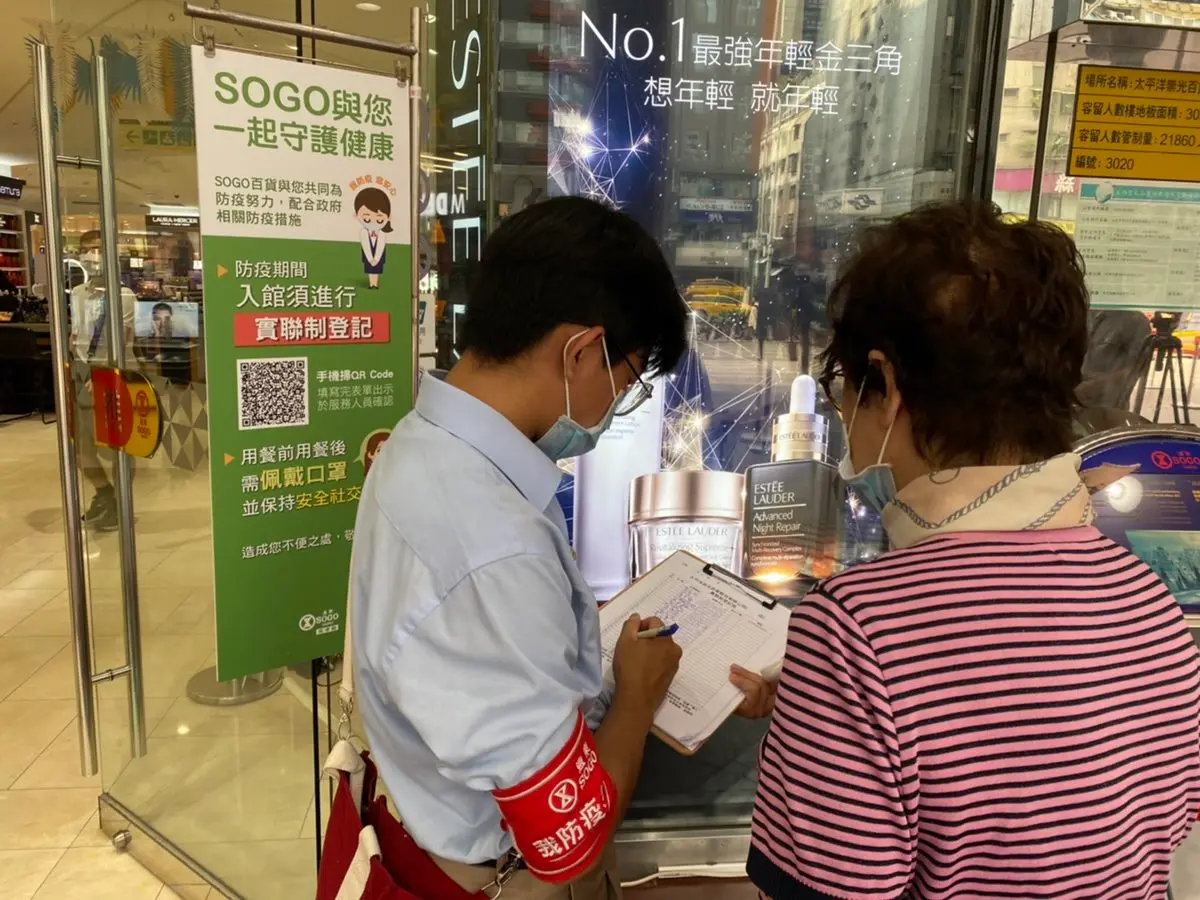 雙北防疫再升級!全台5大百貨全面「實名制」,部分「娛樂場域」暫停營業 雙北防疫再升級!全台5大百貨全面「實名制」,部分「娛樂場域」暫停營業