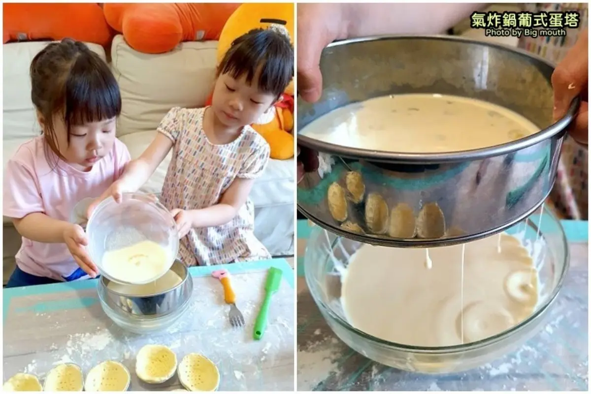小孩會愛！３道氣炸鍋點心超簡單：夜市級地瓜球、夢幻蕾絲蛋捲、香酥葡式蛋塔