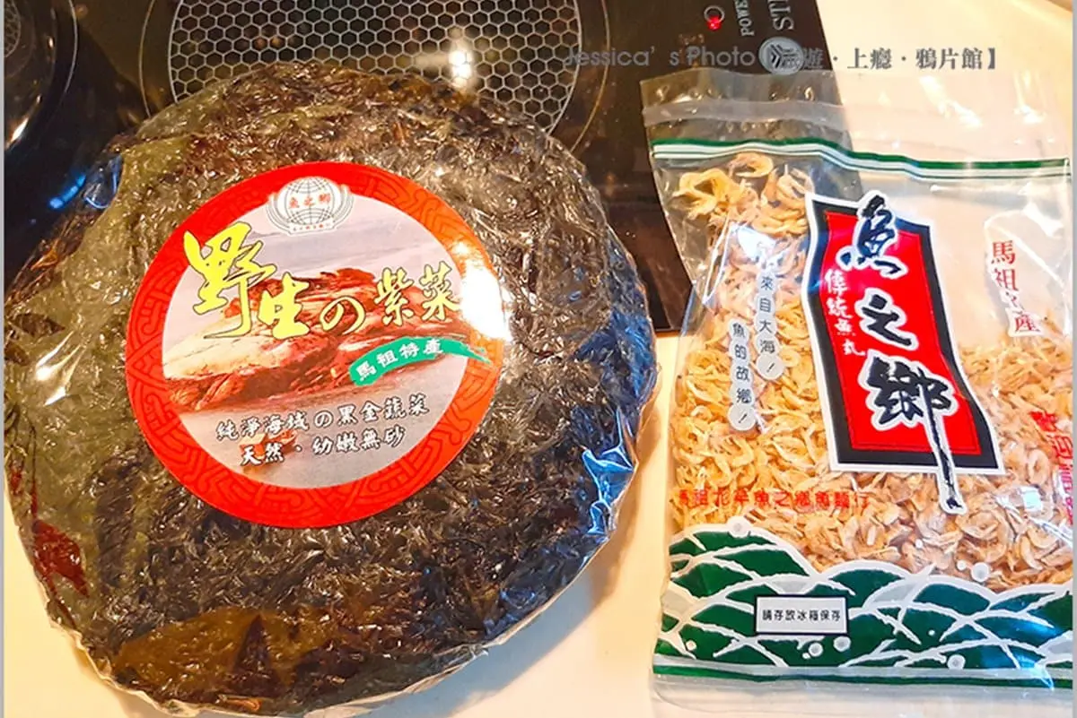 馬祖特產必收!手工「魚麵」軟Q還吃得到海味,餅狀「手洗紫菜」料理超方便 馬祖特產必收!手工「魚麵」軟Q還吃得到海味,餅狀「手洗紫菜」料理超方便