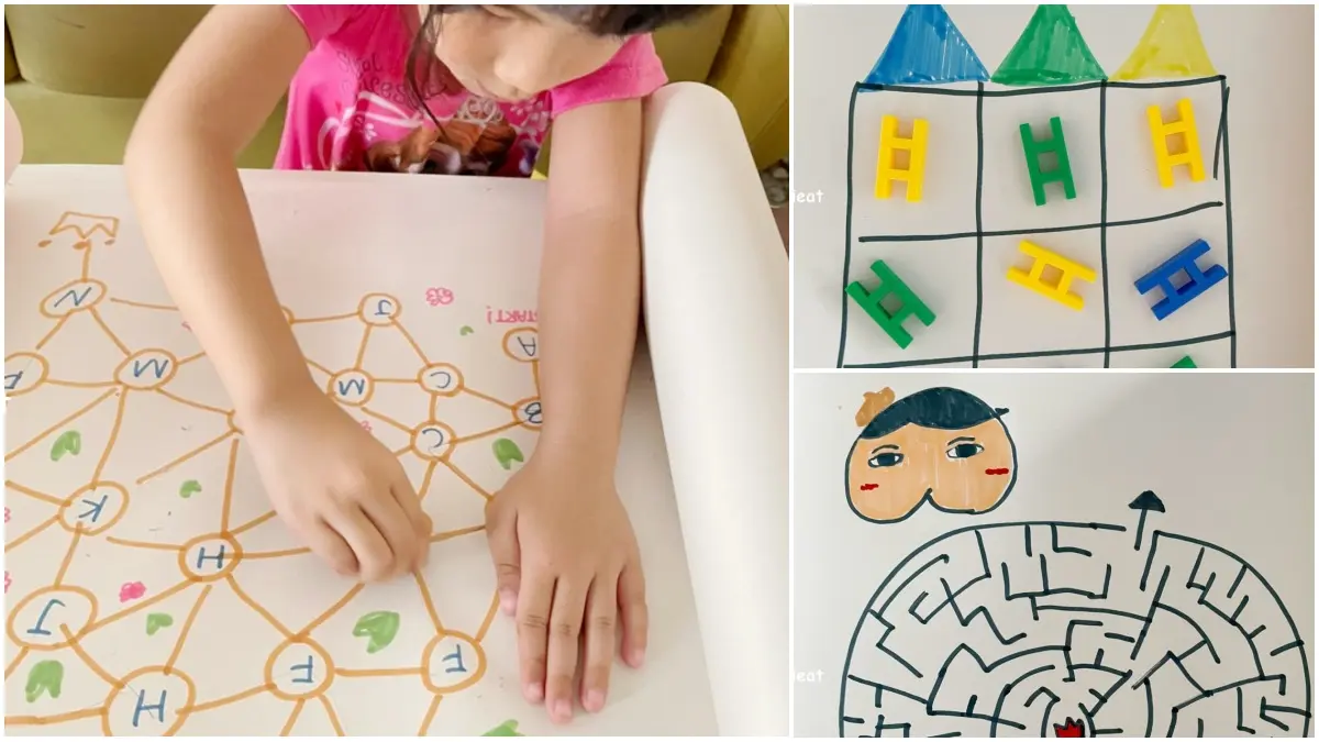 爸媽們別崩潰！７個小遊戲輪番上陣「搞定」小孩一下午，免花錢還能訓練專注力