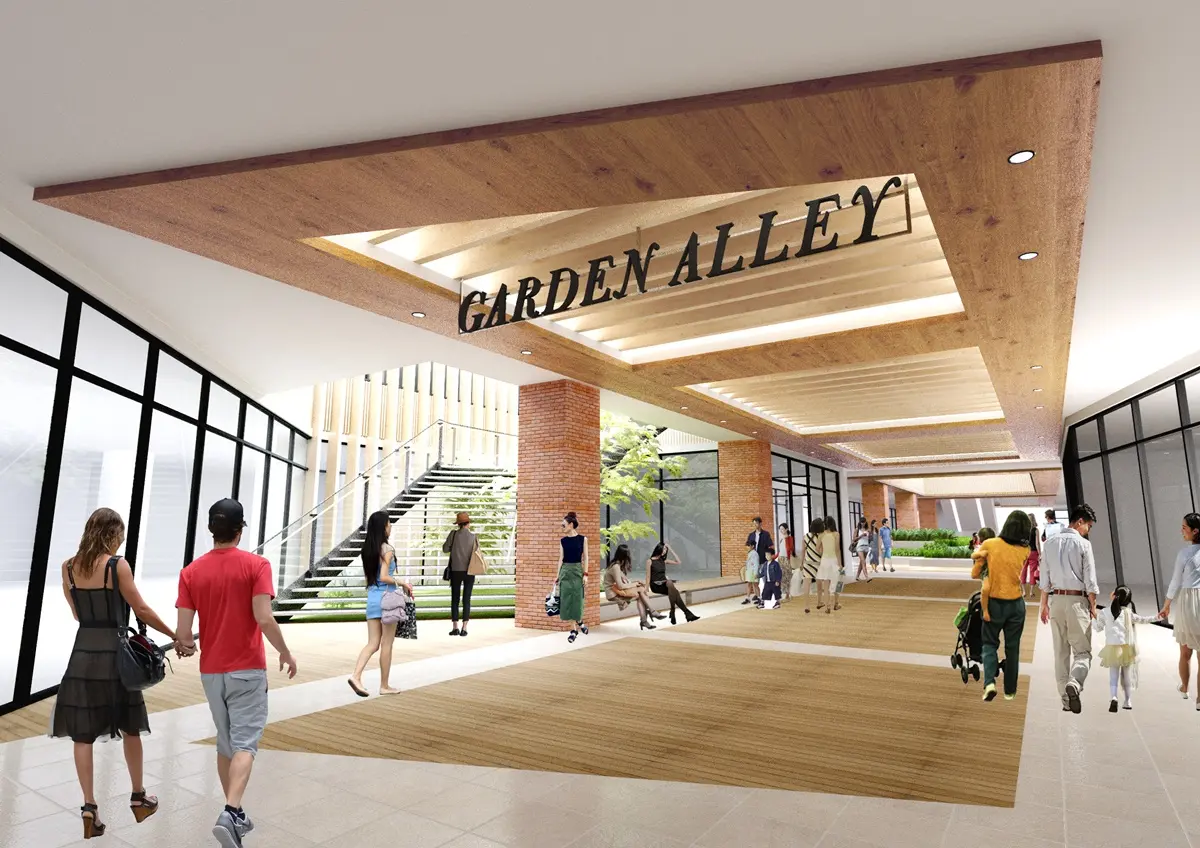 先存好年底去逛！台南三井OUTLET「台版亞馬遜」綠色隧道、20公尺中央廣場曝光