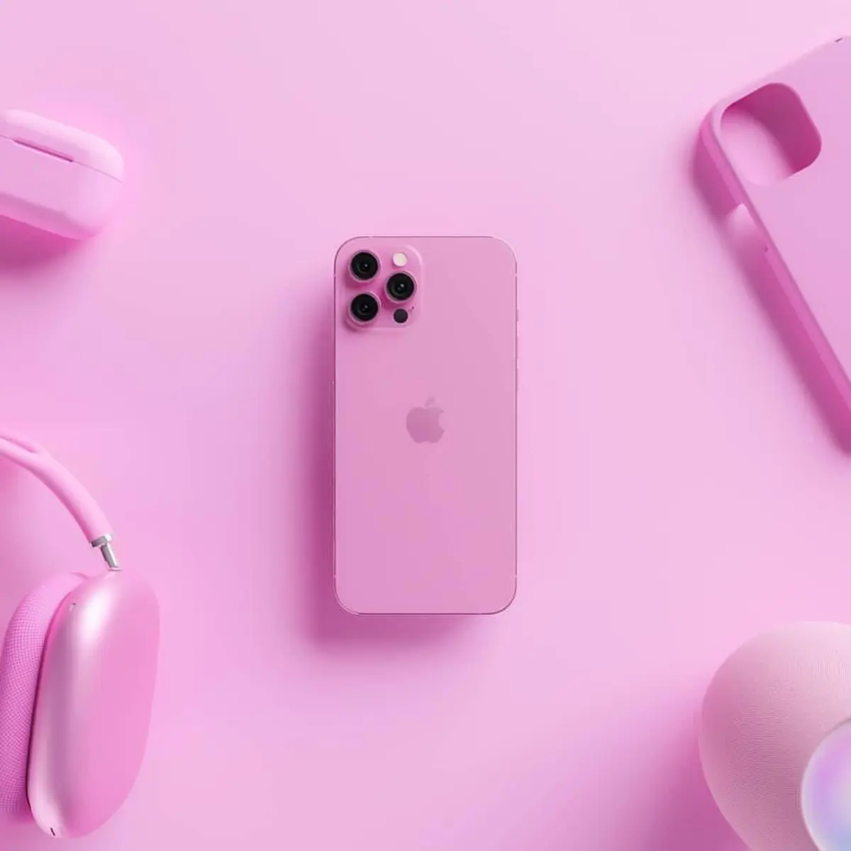 少女心果粉尖叫!iPhone 13超夢幻「玫瑰粉紅」出現,保護殼、耳機也有粉紅色 少女心果粉尖叫!iPhone 13超夢幻「玫瑰粉紅」出現,保護殼、耳機也有粉紅色
