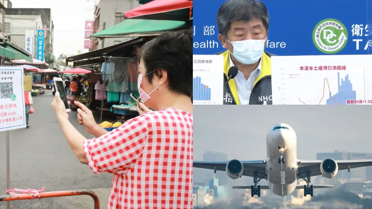 三級警戒有效！校正回歸73例「再下降」，全台市場分流縣市一覽、飛離島５機場設篩檢站