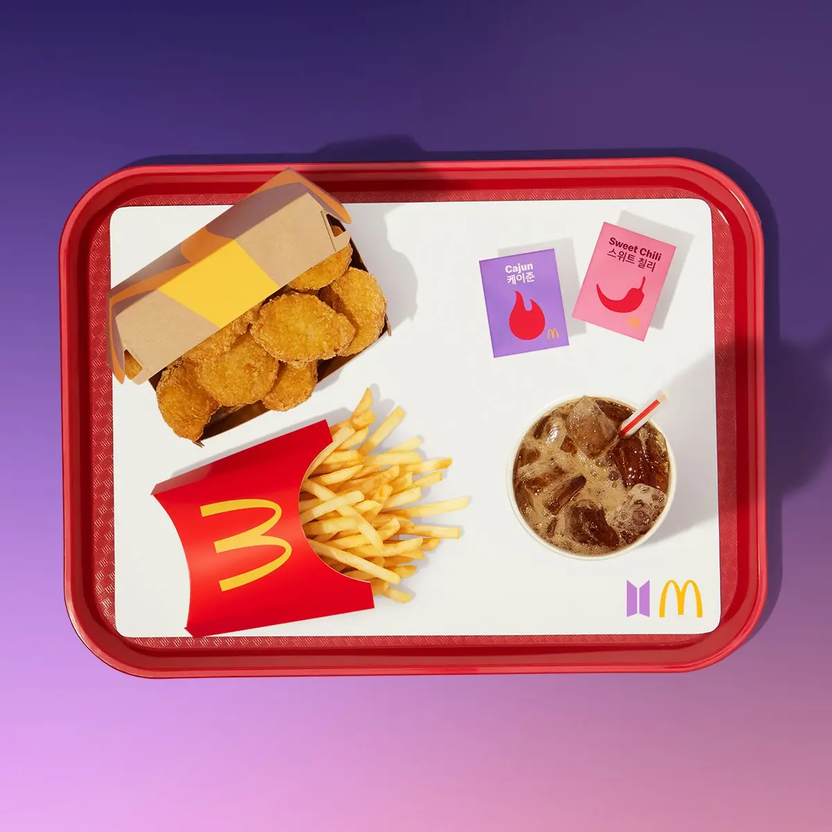 阿米們限定21天吃!麥當勞攜手防彈少年團推「THE BTS MEAL」,完整內容、價格、通路公開 阿米們限定21天吃!麥當勞攜手防彈少年團推「THE BTS MEAL」,完整內容、價格、通路公開